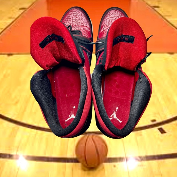 Nike Air Jordan Flight Club 90 Size 15 Men's Basketball Shoes Red 602661-601 - Picture 9 of 12